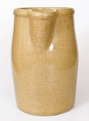 Large-Sized Midwestern Stoneware Pitcher, late 19th / early 20th century