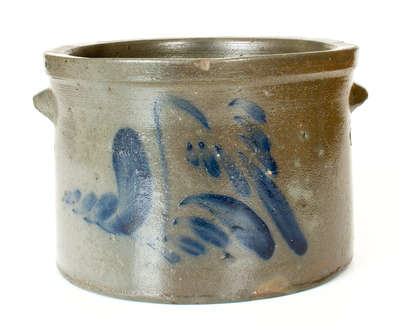 One-Gallon J.M. HICKERSON / STRASBURG, VA Stoneware Butter Crock
