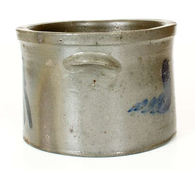 One-Gallon J.M. HICKERSON / STRASBURG, VA Stoneware Butter Crock