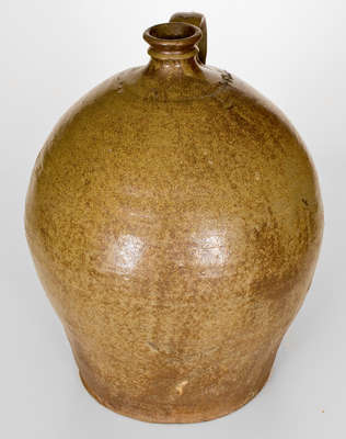 Three-Gallon Stoneware Jug Incised 