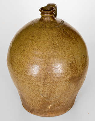 Three-Gallon Stoneware Jug Incised "Lm," David Drake at Lewis Miles's Stony Bluff Manufactory