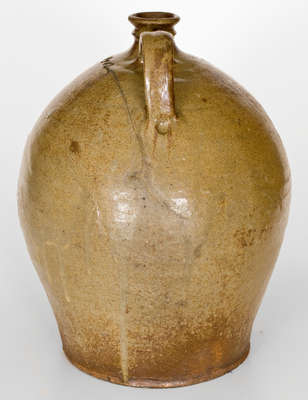 Three-Gallon Stoneware Jug Incised 