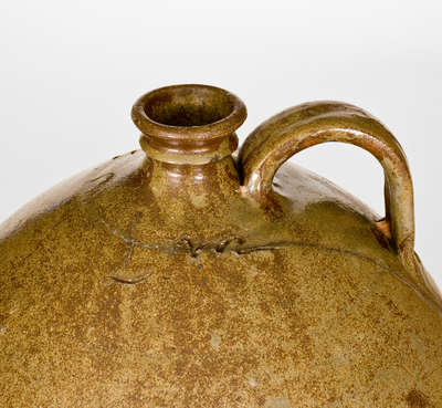 Three-Gallon Stoneware Jug Incised "Lm," David Drake at Lewis Miles's Stony Bluff Manufactory