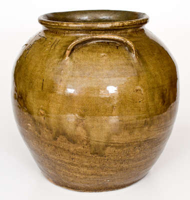 Stoneware Jar, "Feb 3. 1857 / Lm," David Drake at Lewis Miles's Stony Bluff Manufactory, Edgefield, SC