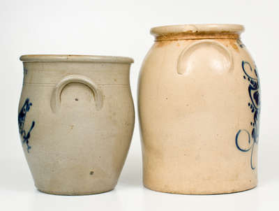 Lot of Two: Norton, Bennington, Vermont Stoneware Jars