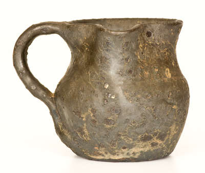 Miniature Stoneware Pitcher by Guy Daugherty, Bethune, Kershaw County, South Carolina