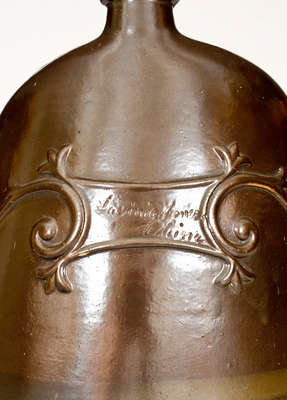 Very Rare J. T. WINSLOW / PORTLAND, Maine Footwarmer Inscribed "Lavinia Jones China"