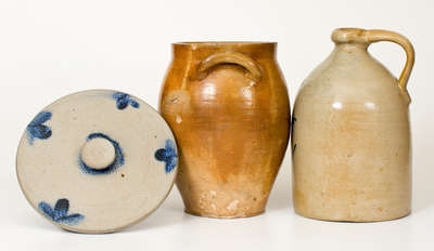 Lot of Three: Assorted American Stoneware