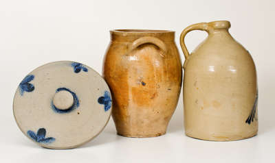 Lot of Three: Assorted American Stoneware