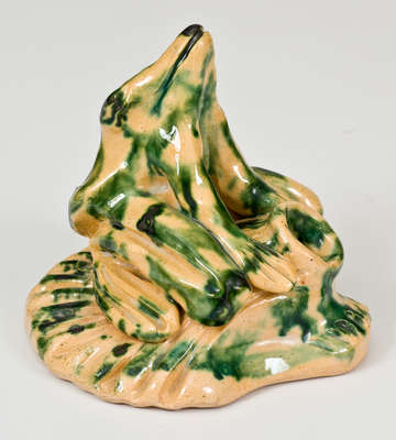 Billy Ray Hussey Contemporary Frog Figure