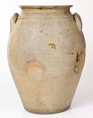 Stoneware Jar Marked RICH (Prosper Rich, Ohio)