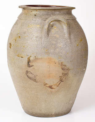 Stoneware Jar Marked RICH (Prosper Rich, Ohio)
