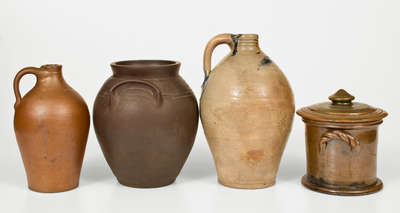 Lot of Four: Small-Sized American Stoneware