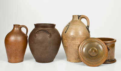 Lot of Four: Small-Sized American Stoneware
