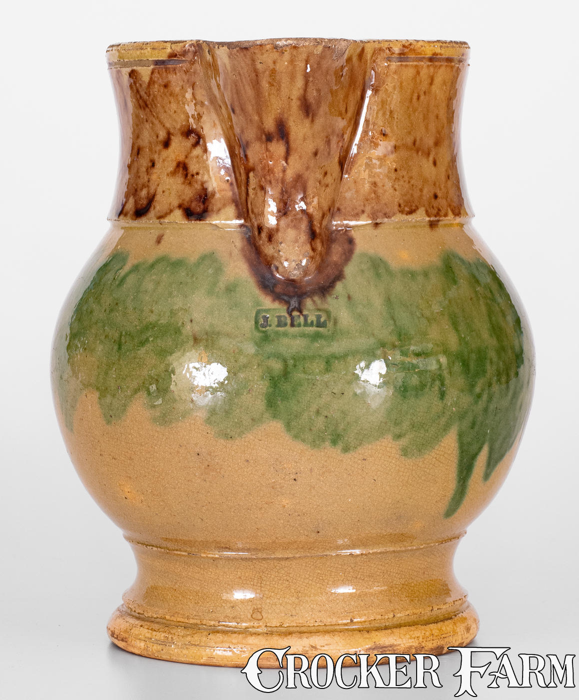 Pennsylvania Redware Highlights - Crocker Farm Stoneware Auction