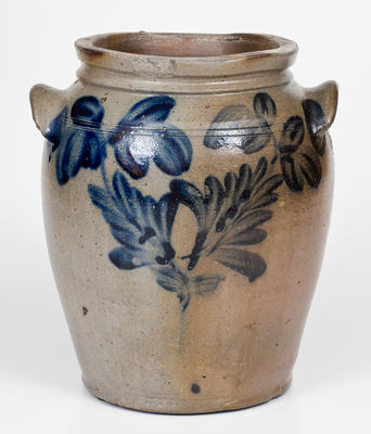 Fine One-and-a-Half-Gallon Baltimore Stoneware Jar