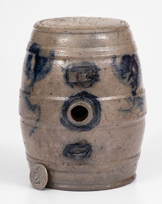 New York State Stoneware Small-Sized Keg, circa 1830