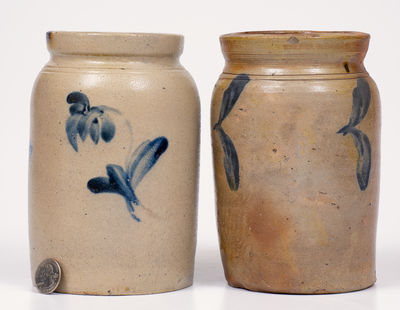 Lot of Two: 1/4 Gal. Philadelphia, Pennsylvania Stoneware Jars