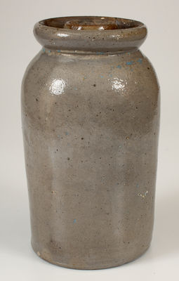 Rare Anna Pottery Stoneware Canning Jar w/ 