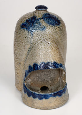 Small-Sized Stoneware Chick Waterer, attrib. Richard Remmey, Philadelphia