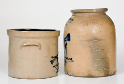 Lot of Two: Flemington, New Jersey Chicken / Bird Crocks