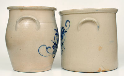 Lot of Two: NORTON / BENNINGTON, VT and OTTMAN / FT. EDWARD, NY Stoneware