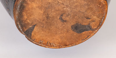 Rare J. M. Dosch (Kittaning, Armstrong County, PA) Redware Jar