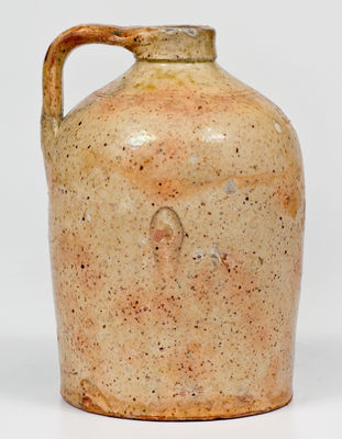 Rare Glazed BAECHER / WINCHESTER, VA Redware Jug