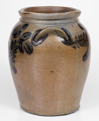 Fine One-and-a-Half-Gallon Baltimore Stoneware Jar