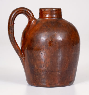 Scarce Miniature JOHN BELL (Waynesboro, PA) Redware Jug