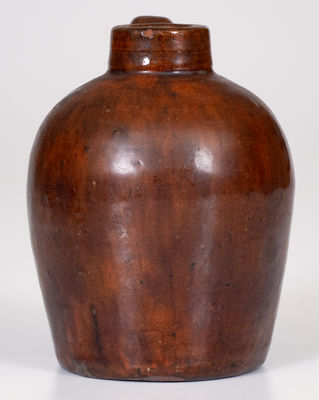 Scarce Miniature JOHN BELL (Waynesboro, PA) Redware Jug