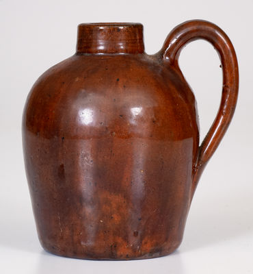Scarce Miniature JOHN BELL (Waynesboro, PA) Redware Jug
