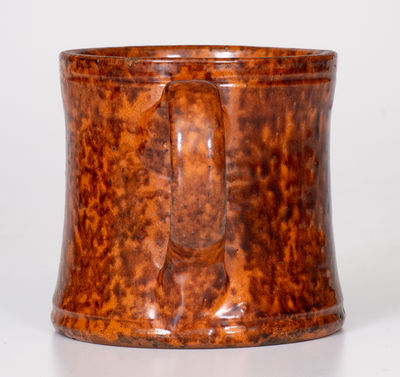 JOHN BELL / WAYNESBORO Redware Mug, circa 1850-1880