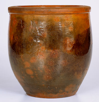 S. BELL & SON. / STRASBURG Shenandoah Valley Redware Jar