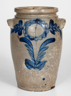 One-Gallon B.C. MILBURN / ALEXA (Alexandria, VA) Stoneware Jar