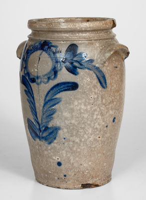 One-Gallon B.C. MILBURN / ALEXA (Alexandria, VA) Stoneware Jar