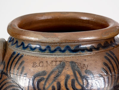 Fine B.C. MILBURN / ALEXA (Alexandria, Virginia) Two-Gallon Stoneware Jar