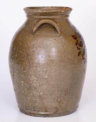 Exceptional Whelchel Family, Gaffney, SC Stoneware Jar w/ Floral Decoration