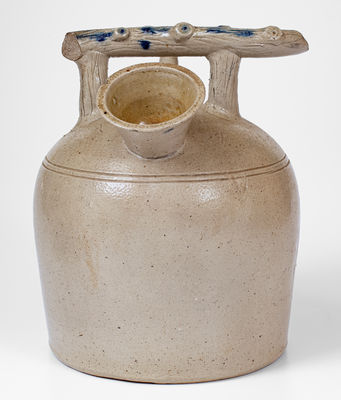 Extremely Rare "Pony Mott / Peninsula, Ohio" Stoneware Blacksmith's Harvest Jug