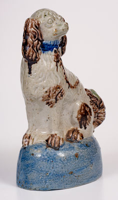 Fine Anna Pottery Stoneware Spaniel Figure