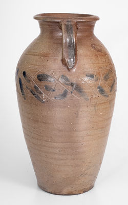 Fine Large J. H. OWEN, Moore County, NC Stoneware Vase, early 20th century