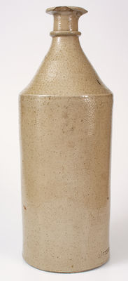Outstanding Giant Stoneware CARTERS INKS Bottle, Store Display Marked E. H. MERRILL / AKRON, OH