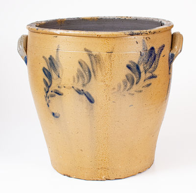 Monumental (8 or more Gal.) Stoneware Jar att. J. Swank, Johnstown, PA Dated