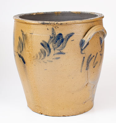 Monumental (8 or more Gal.) Stoneware Jar att. J. Swank, Johnstown, PA Dated 