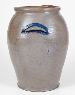 Extremely Rare J. MILLER / ALEX (James Miller / Alexandria, VA) Stoneware Jar, c1824-26