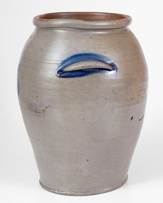 Extremely Rare J. MILLER / ALEX (James Miller / Alexandria, VA) Stoneware Jar, c1824-26