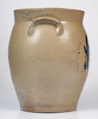 3 Gal. Stoneware Jar attrib. M.J. Porter, Oil Creek, Pennsylvania