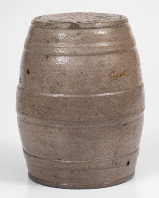 New York State Stoneware Small-Sized Keg, circa 1830