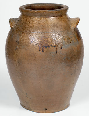 Stoneware Jar w/ Iron-Dipped Decoration, attrib. John Swann, Alexandria