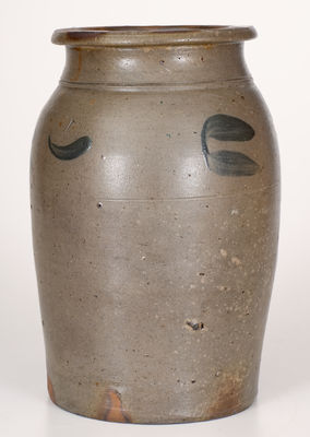 Stoneware Crock attrib. G. & A. Black, Somerfield, Pennsylvania